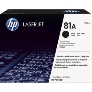 HP CF281A Toner Nero 81A Originale