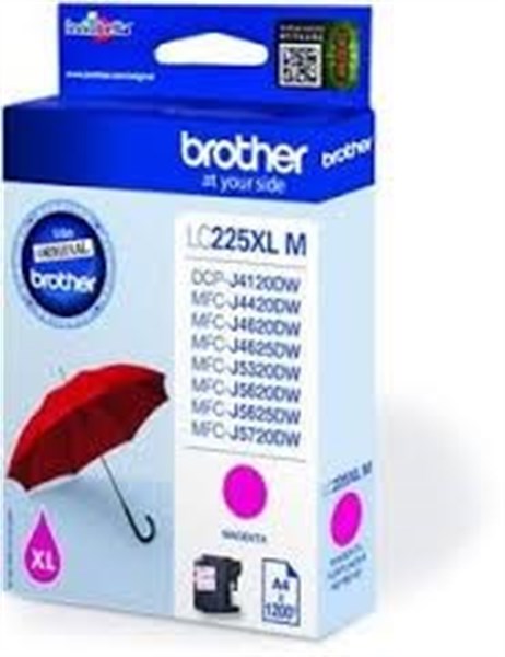 Cartouche Brother LC-225XLM Original Magenta