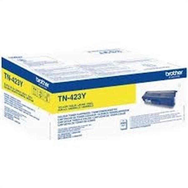 Brother TN423Y (TN-423Y) Cartouche de toner jaune d'origine