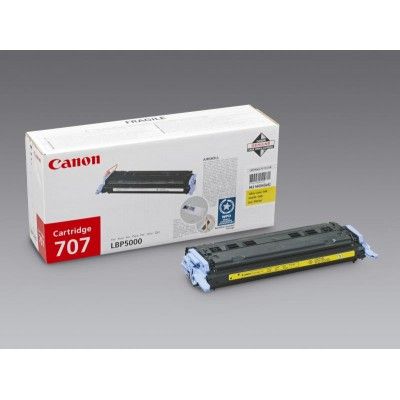 Canon Tonerkartusche 707Y 9421A004 Canon Farbe Gelb Original