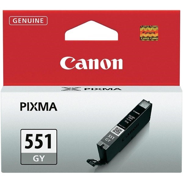 Canon 6447B001 Cartouche d'encre CLI-551XLGY Gris