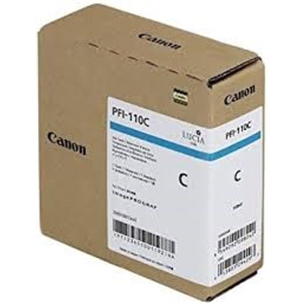 Cartouche d'encre Canon PFI-110C Cyan Couleur