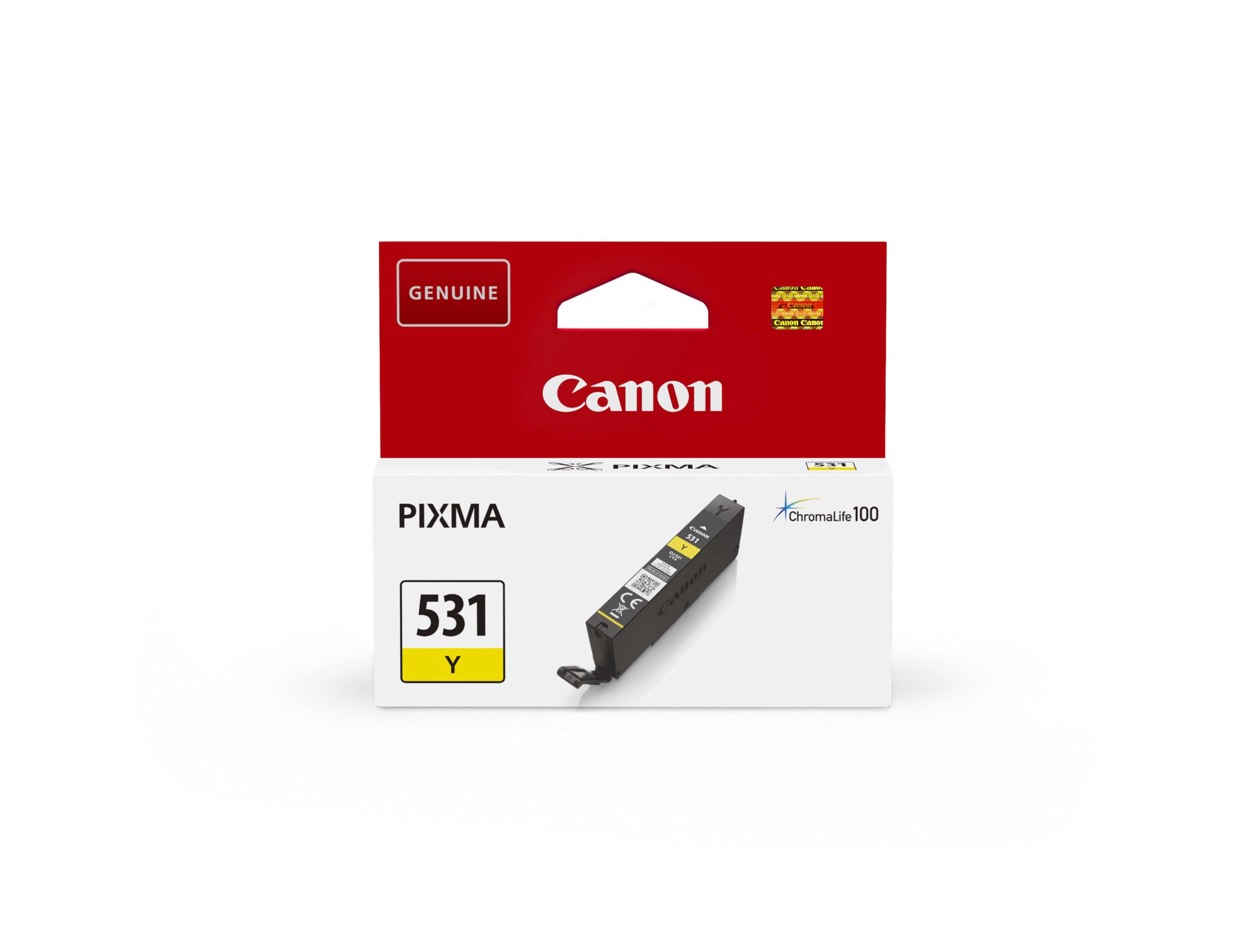 Canon Patrone CLI-531 Y (6121C001 ) Gelb Original