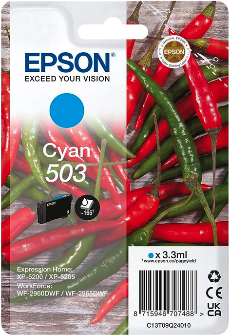 Cartuccia Epson 503 (C13T09Q14010 ) nero Originale