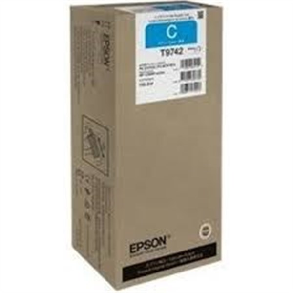 Cartouche Epson T9742 XXL (C13T974200) Cyan d'origine