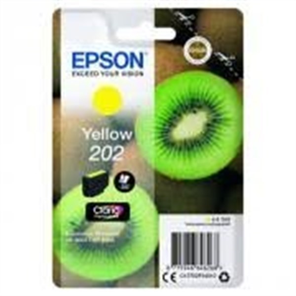 Epson Cartouche 202 (C13T02F44020) Jaune Original