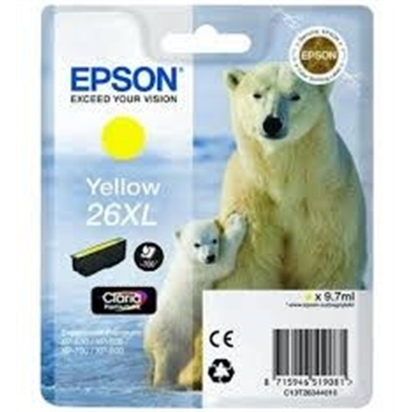 Epson T2634-XL Tintenpatrone Gelb