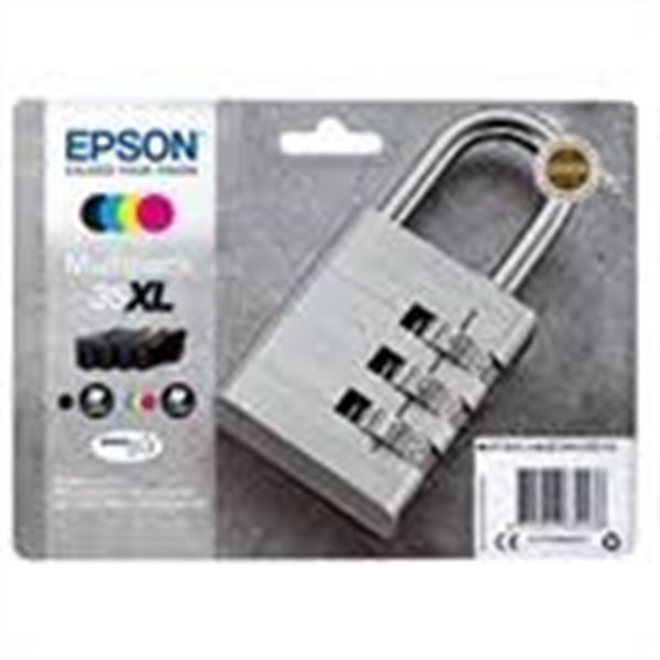 Multipack de 4 cartouches Epson T3596 XL (C13T35964020) Original Noir et Couleur