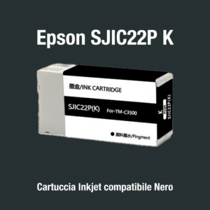 Epson SJIC22P K Cartuccia compatibile Nero