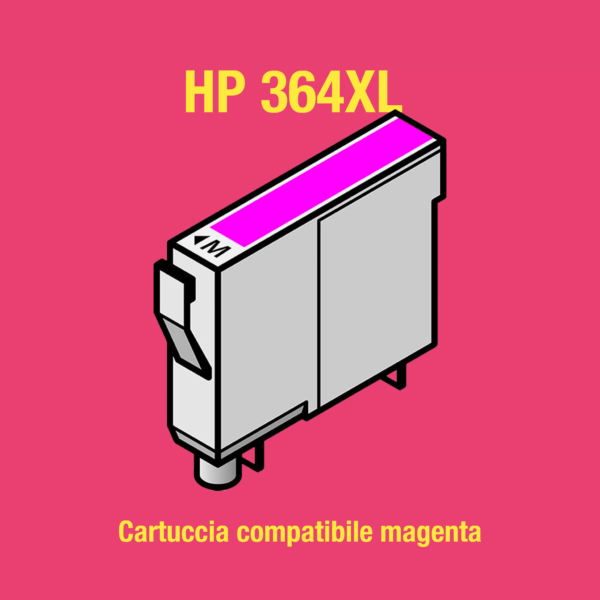 HP Patrone 364XL (CB324EE) Magenta Wiederaufbereitet