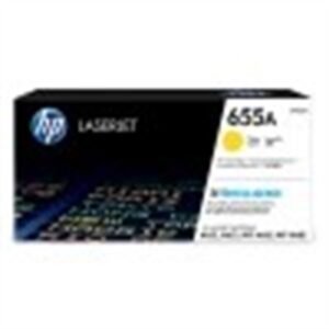 Cartouche de toner HP 655A (CF452A) Jaune d'origine