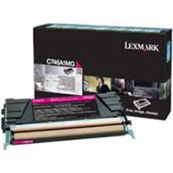Lexmark Toner C746A1MG Original Magenta