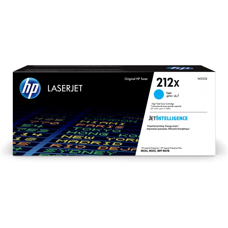 HP 212X W2121X Original Toner Cyan